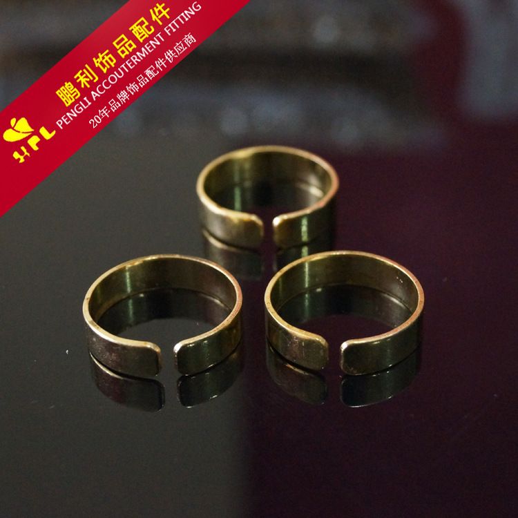 B6/18 Open Copper Ring Copper Embryo Factory Direct Environmental Protection Exports To Europe And America