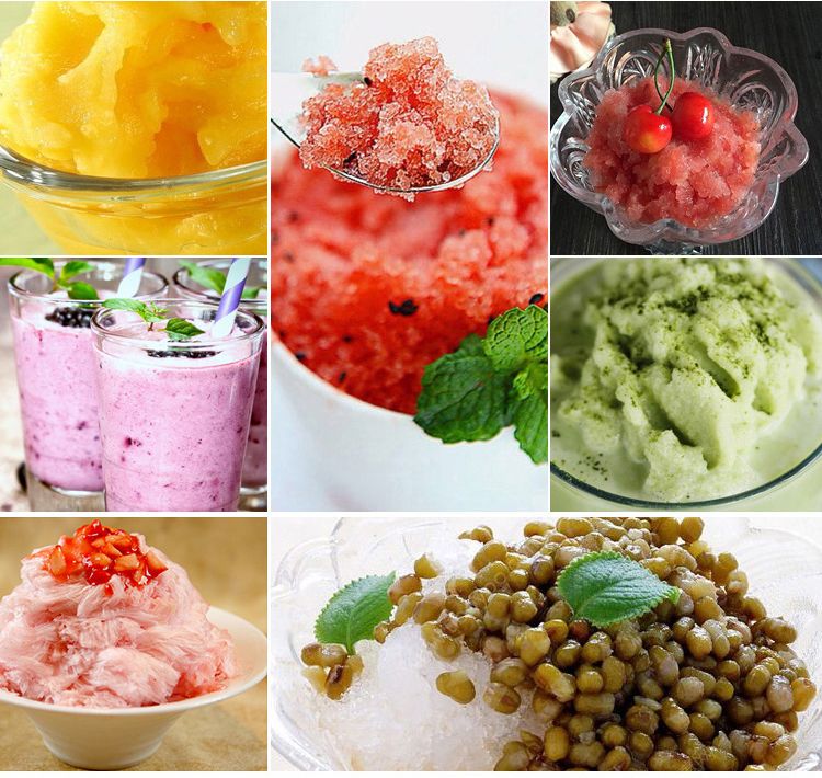 Ice crushers, commercial shaved ice machines, household small electric street vending machines, milk tea shops, smoothie making machines, and soft ice making machines pic 2