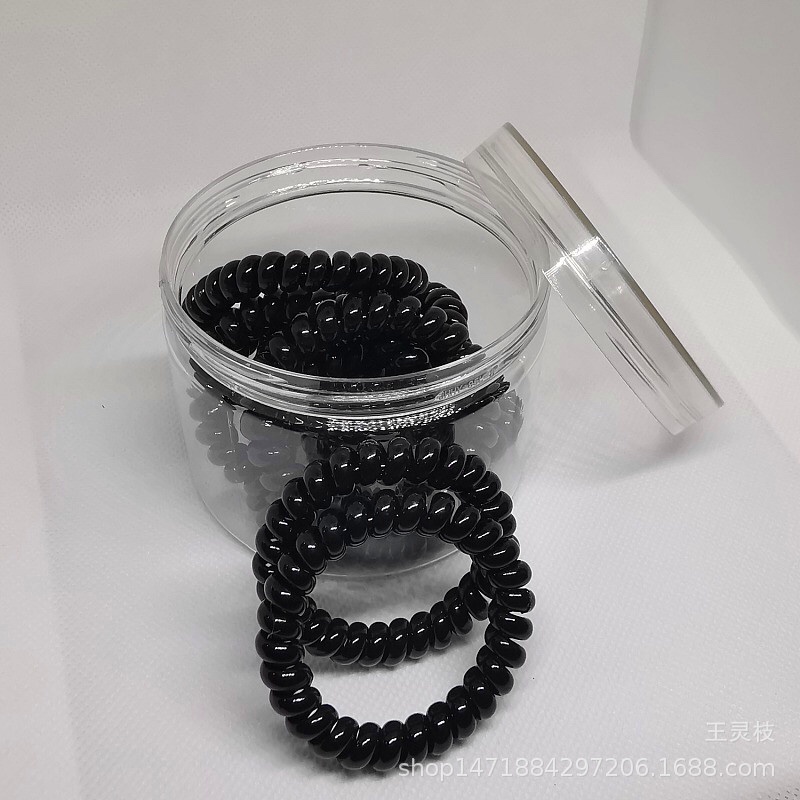 Black band telephone wire ring thumbnail