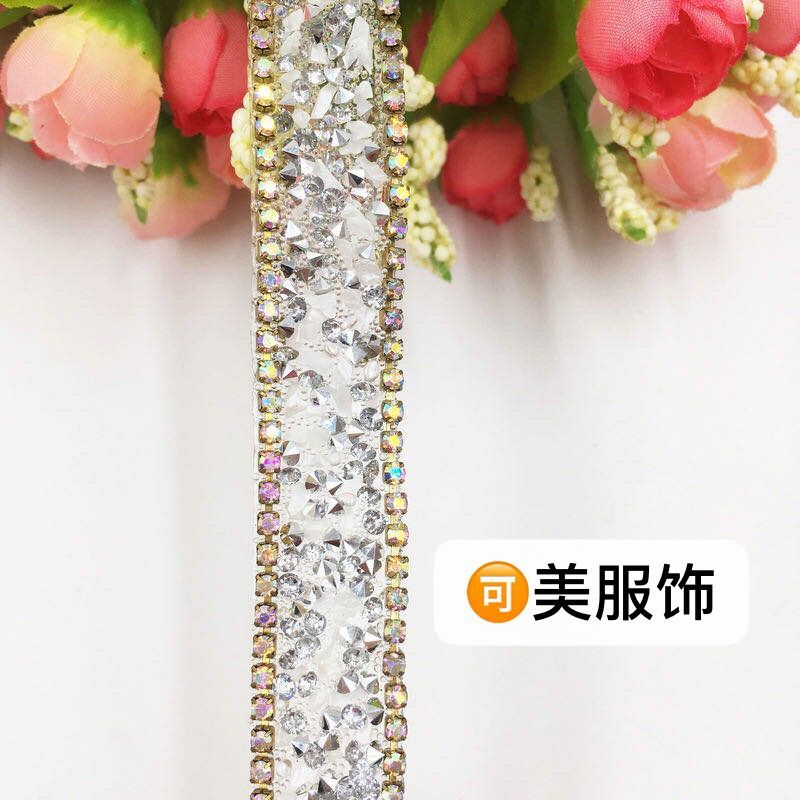 水钻钻链胶网产品服装辅料服饰配件手工辅料详情图1