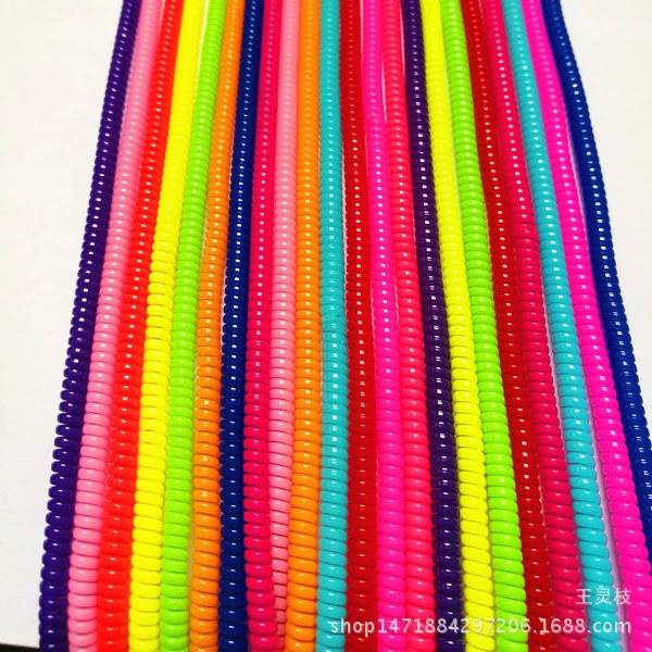 Solid color necklace hair ring thumbnail