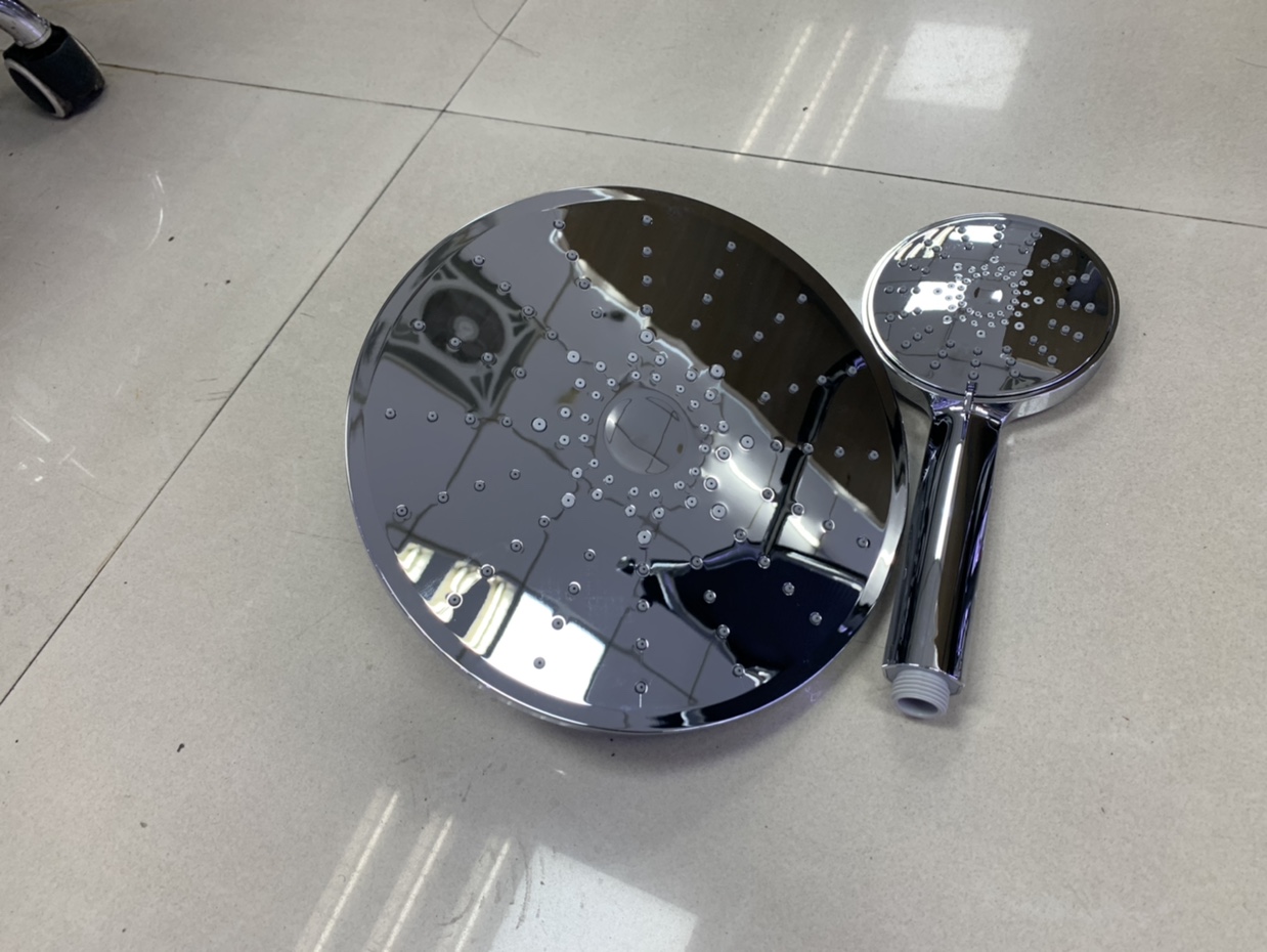 Showerhead, top spray