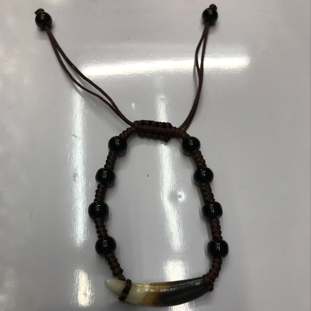 狗牙手链复古民族风手工编织幸运手链