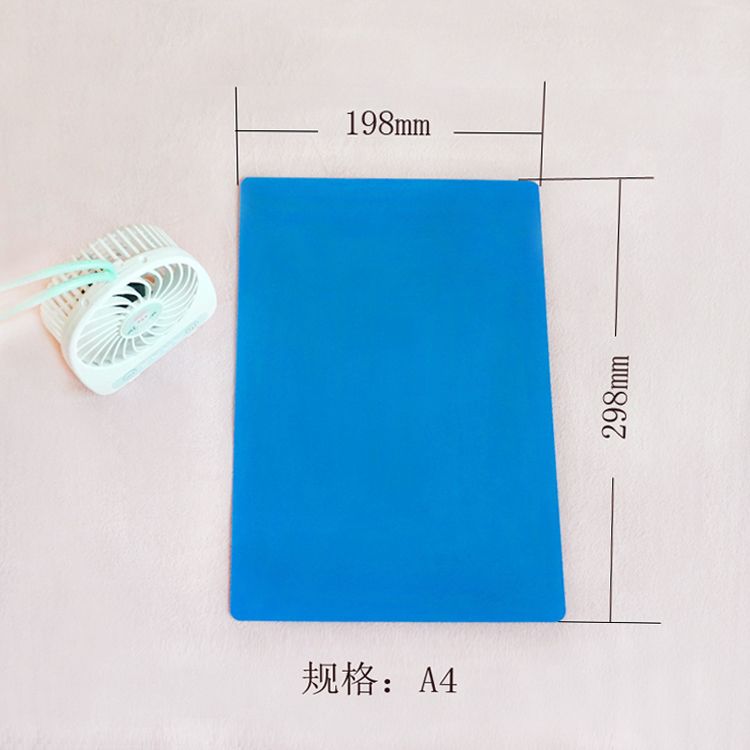 A4塑料学生考试书写板pp复写垫板A4写字垫板广告垫板可印刷详情图7