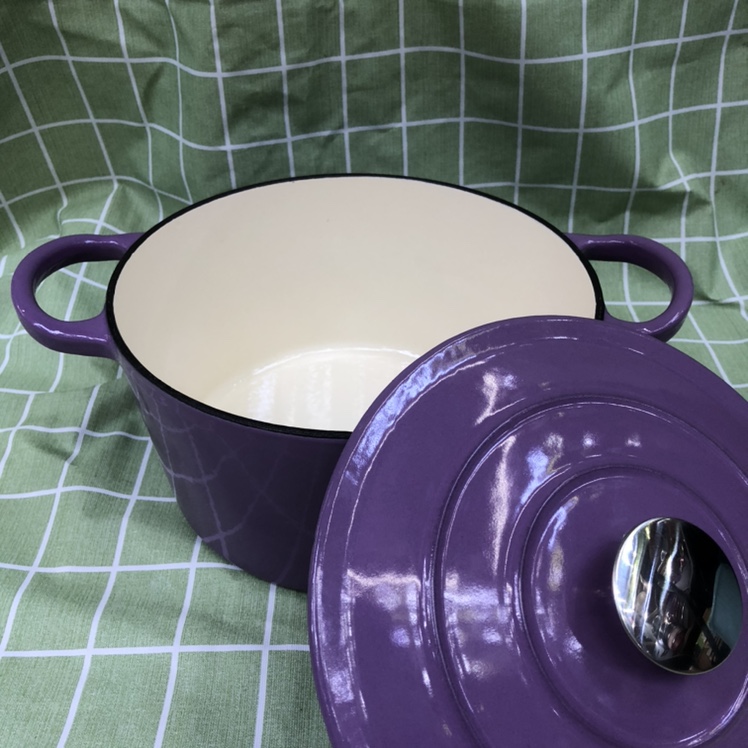 Olla esmaltada olla de hierro fundido details Picture