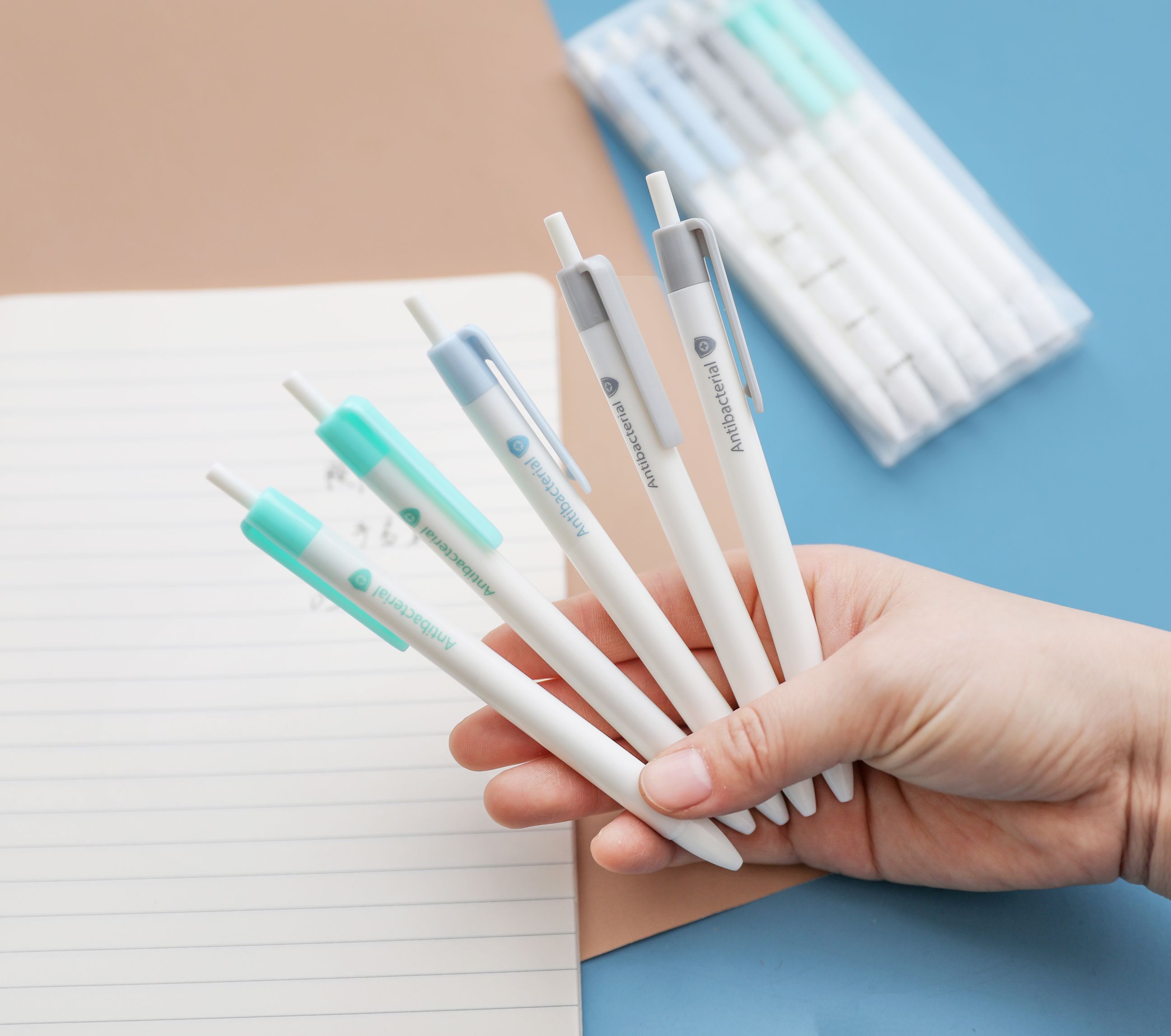Yumi antibacterial pen press deposit thumbnail