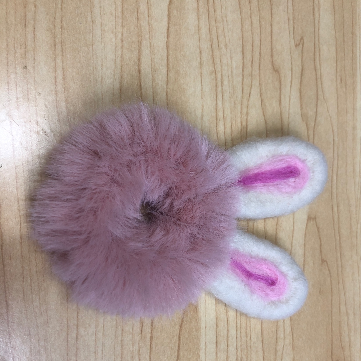 New Korean hair accessories with fluffy rabbit ears, plush frog hair bands, and colorful hair ties for autumn and winter in a cute Instagram style Specification image