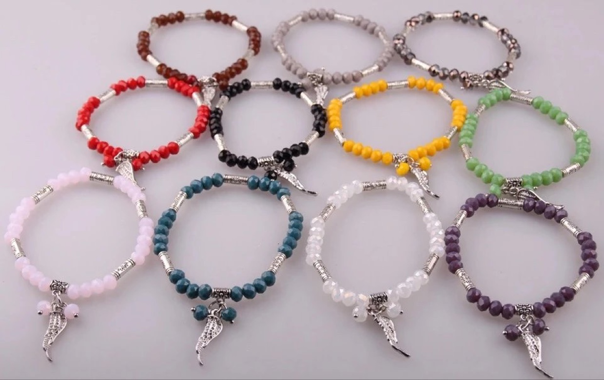 水晶配件手链详情图6