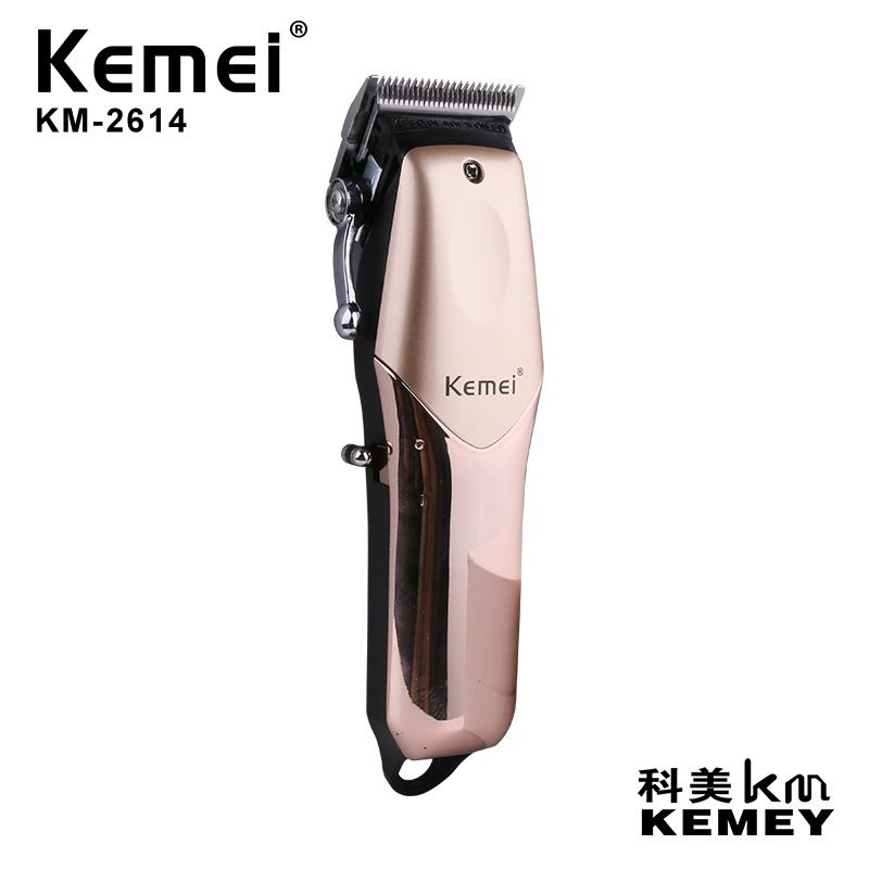 Cross-border manufacturers directly supply Kemei KM-2614 professional men with power display barber clippers