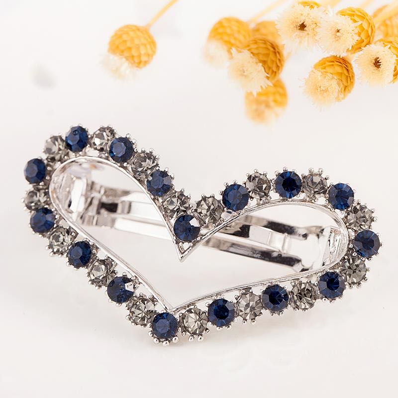 Air Korea Fashion Fashion Lady Children Hollow Hairpin Love Black
