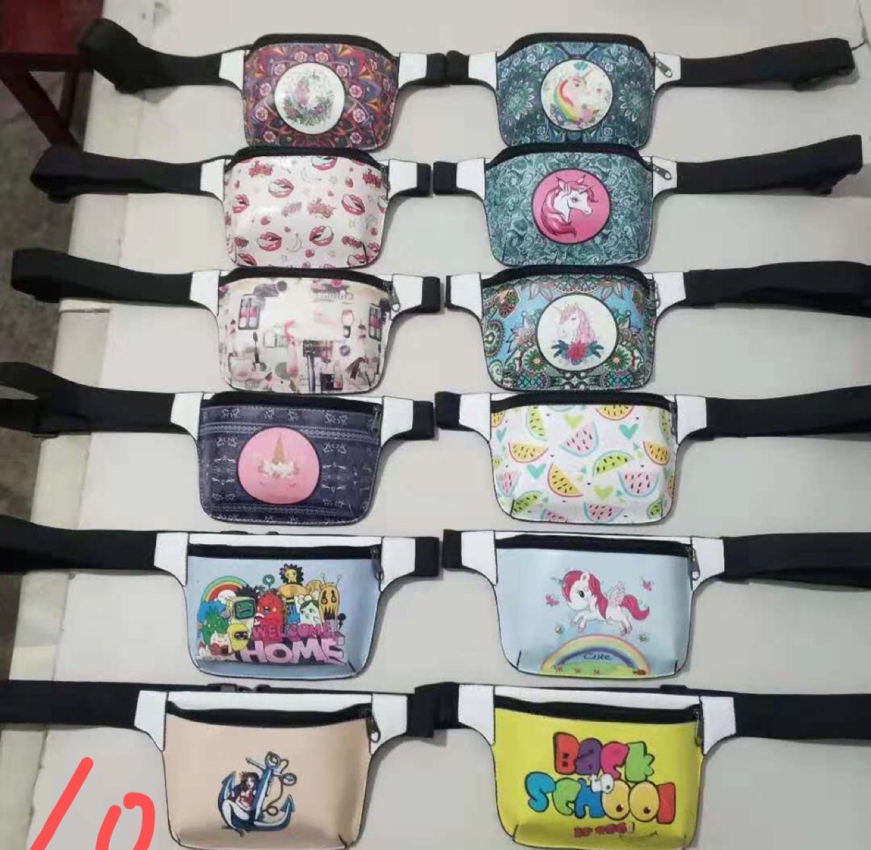 卡通休闲腰包爆款图