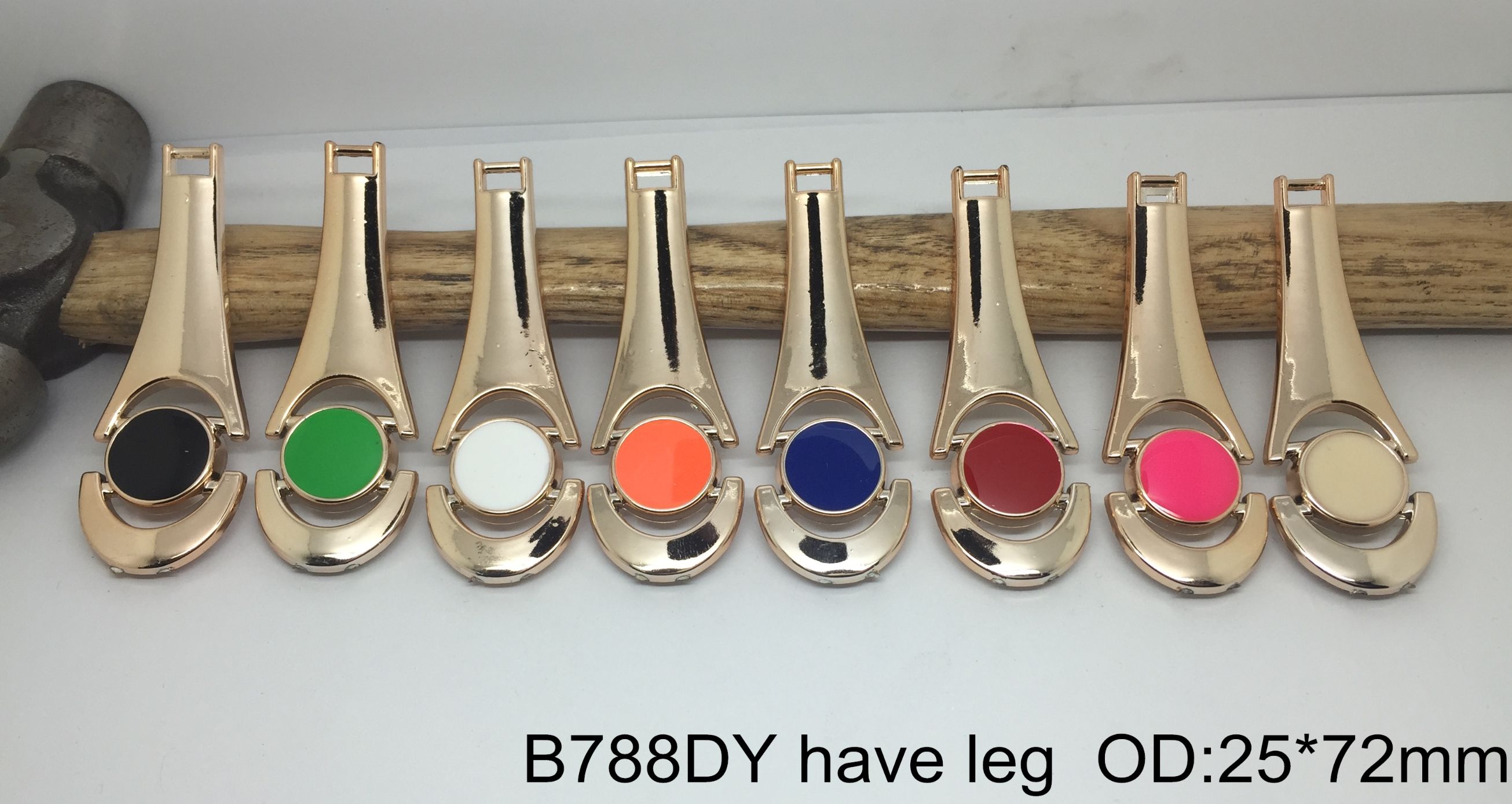 Uv Plastic Rectangular Buckle Three Buckle Shoes Buckle Luggage Jewelry Decorative Buckle Long-Term Stock Supply