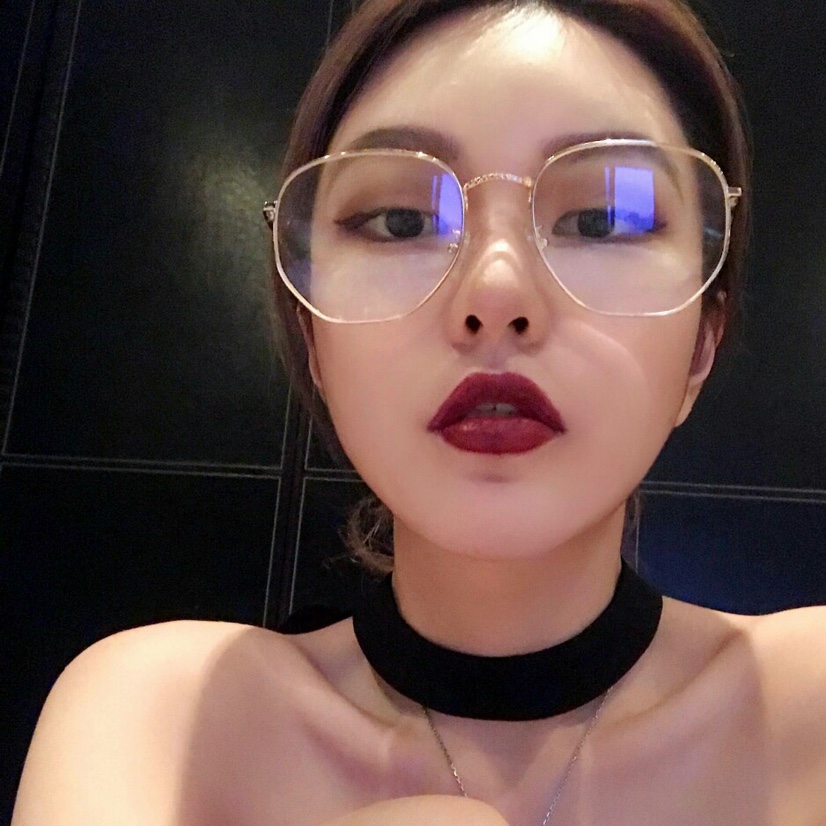 Large square flat mirror anti-blue glasses anti-radiation computer mirror
