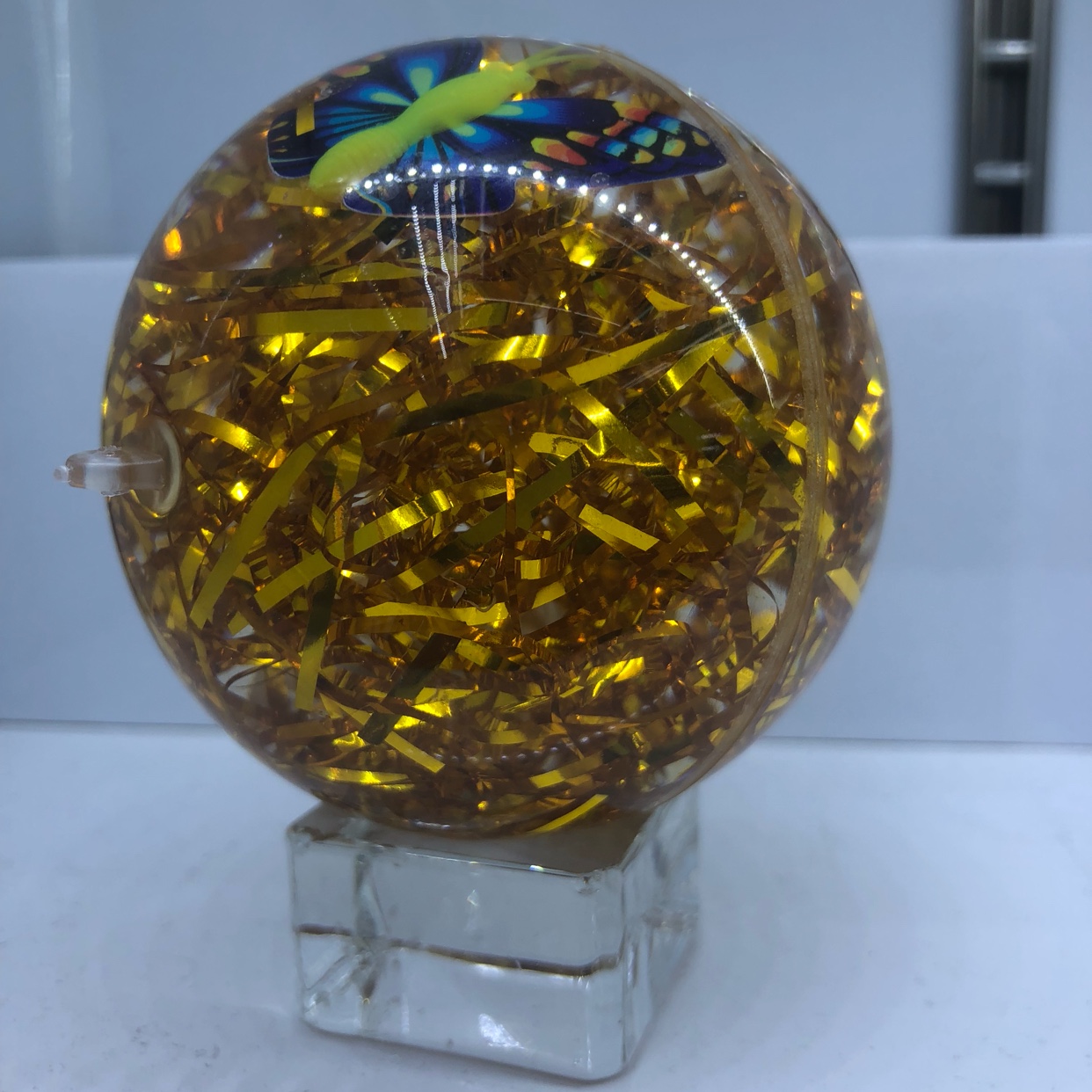 7.5金色金丝水球