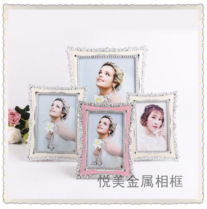 Metal photo frames, metal photo frames for display stands, custom wedding photo frames, plastic photo frames, internet-famous photo frames Specification image