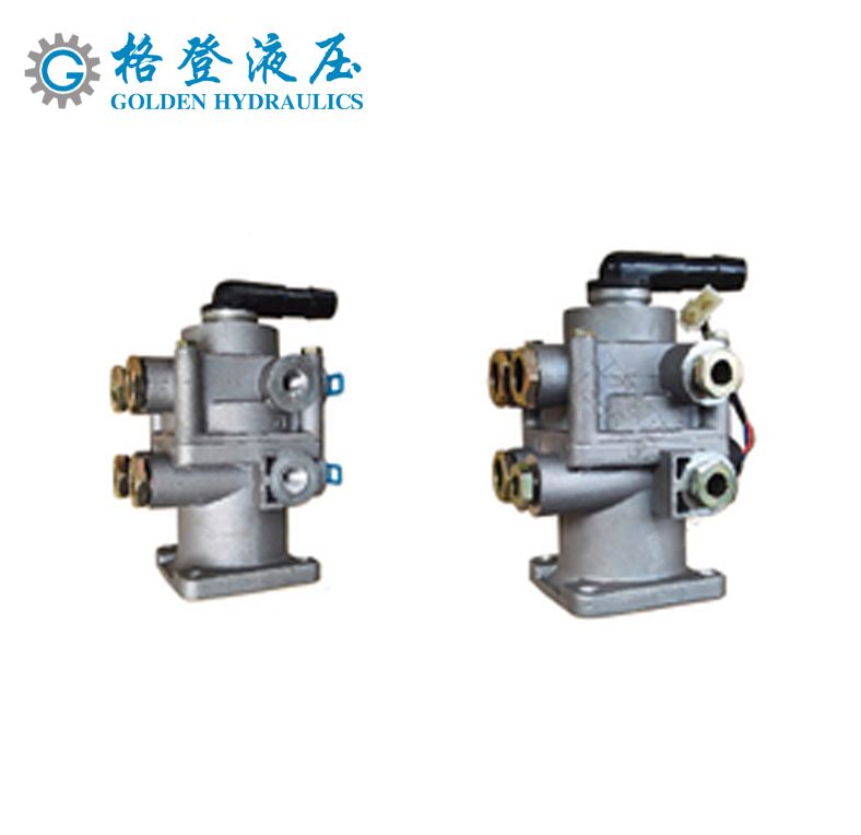 Master cylinder, series brake valve, brake valve details Picture