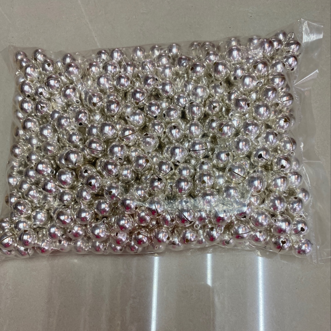 Copper bell 16mm silver plated 500 per pack thumbnail