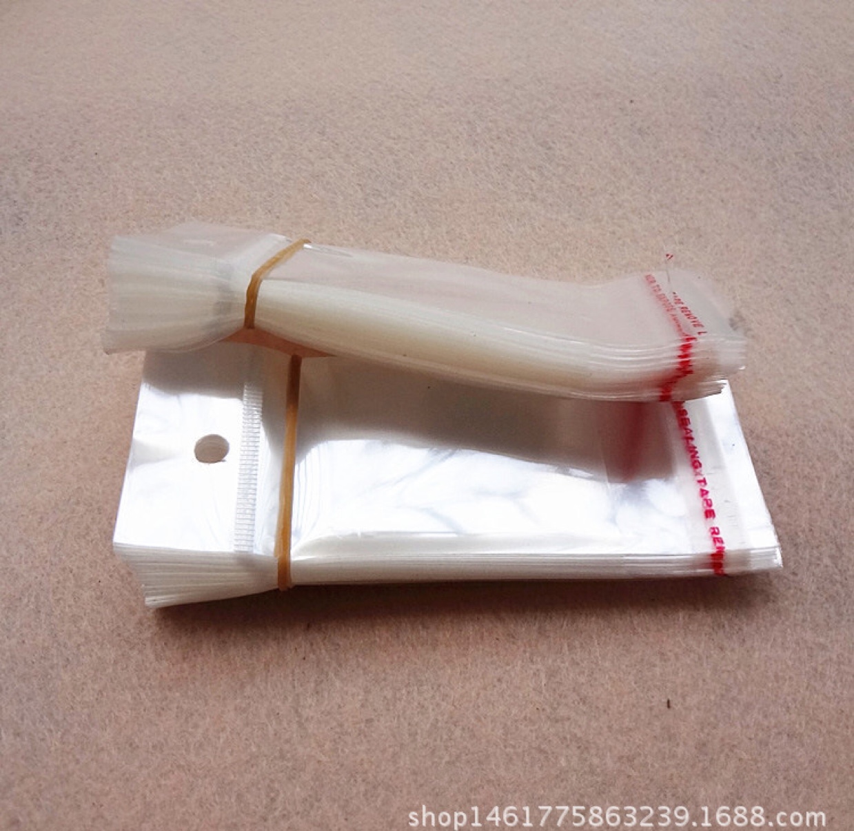 5x11cm single layer 3.5 silk jewelry packaging bags OPP bags 100 thumbnail