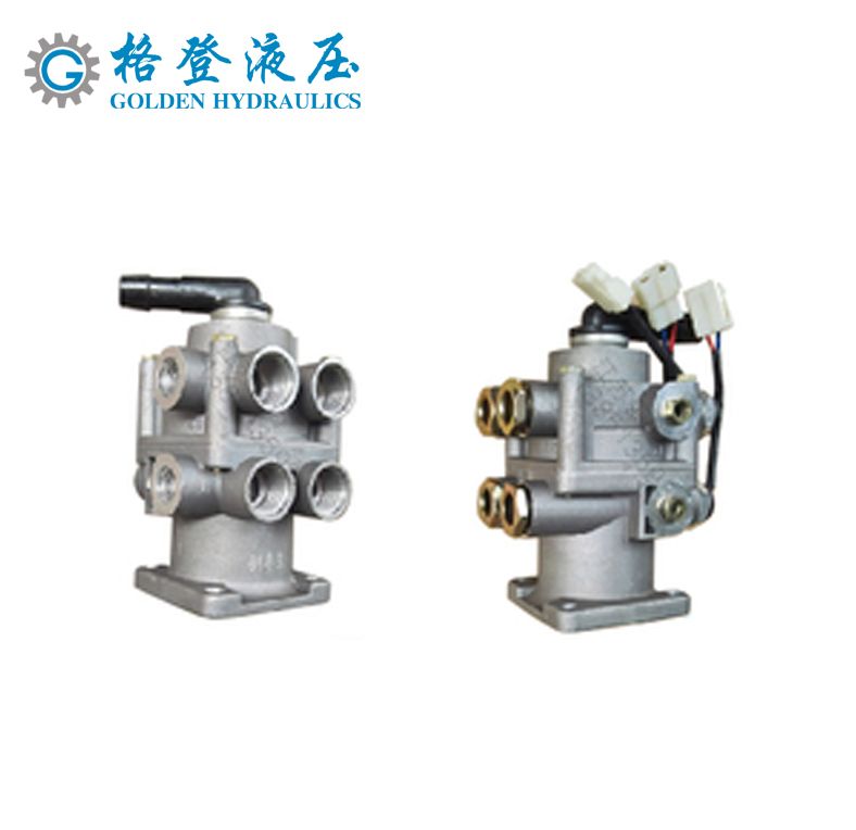 Master cylinder, series brake valve, brake valve