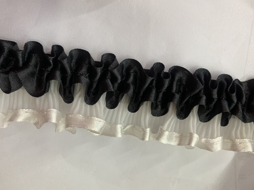 Chiffon Crimping And Band Tightening