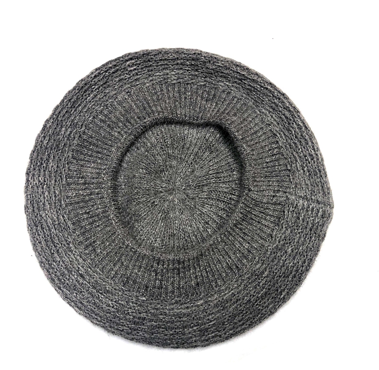 Angolan rabbit hair knitted corn fashion beret hat-style one-piece hat, suitable for both men and women, wool winter hat for grandpa and grandma undefined