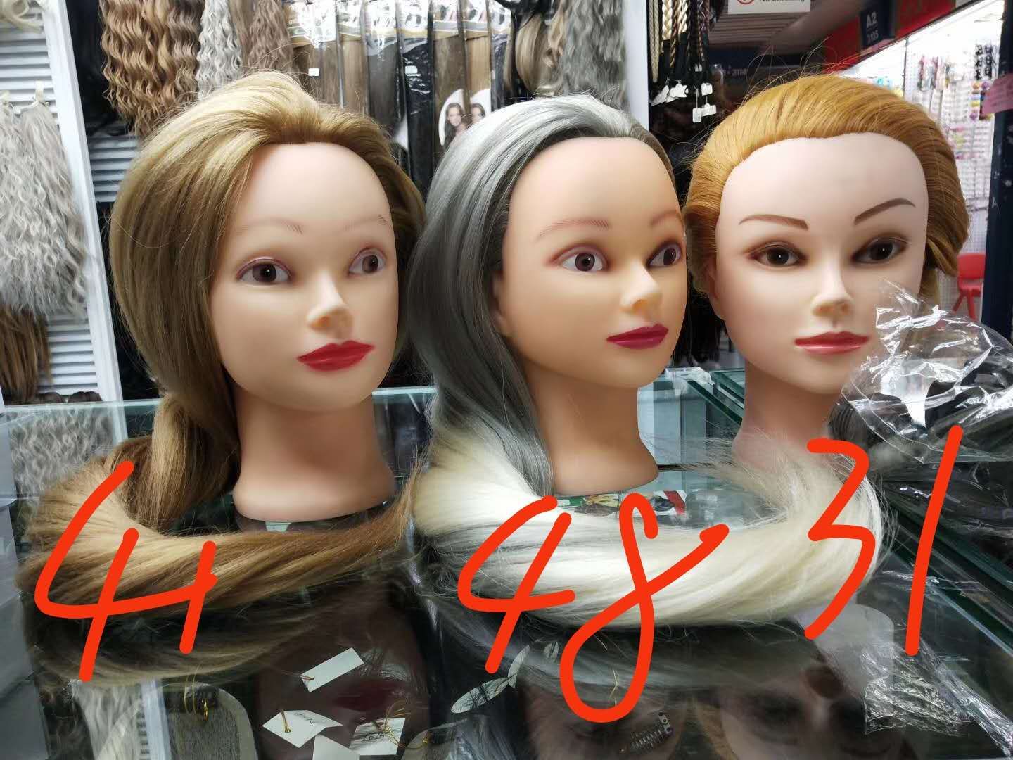 教师头模。每件30个。体积0.15