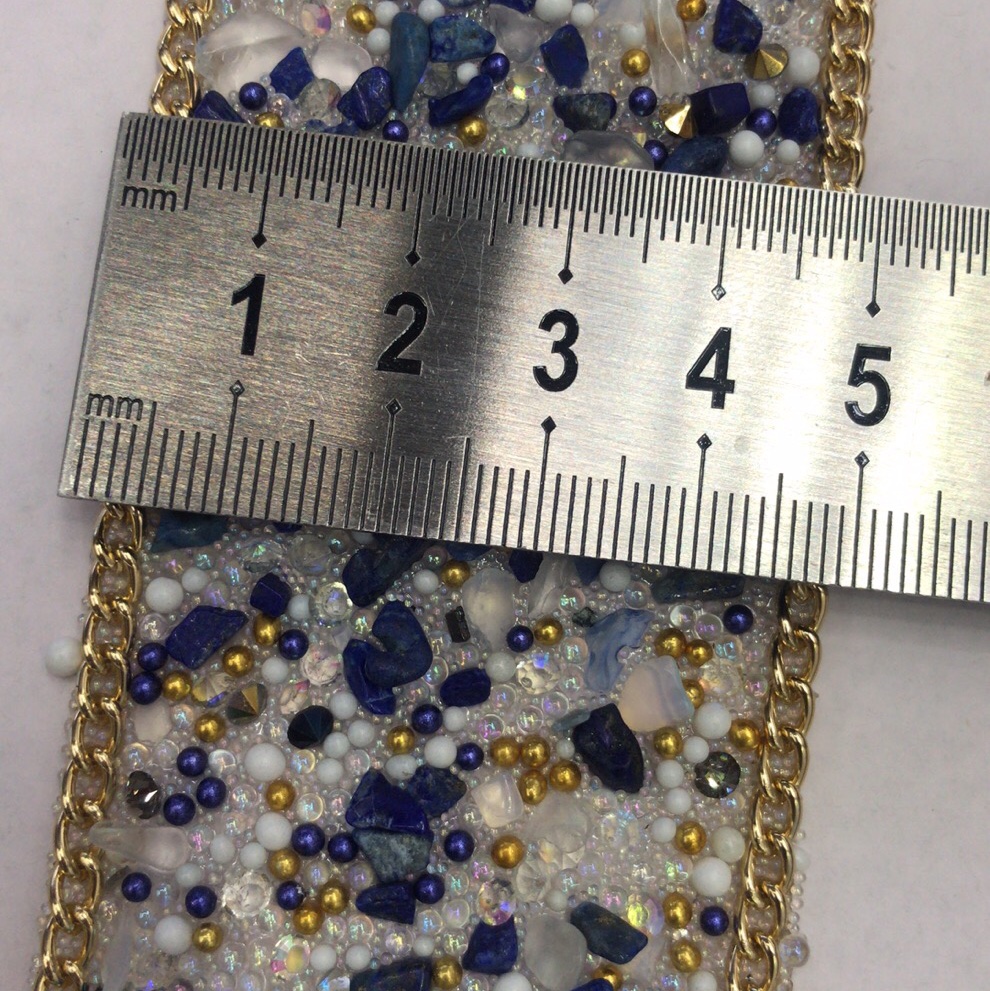 条码胶网石头款可烫钻