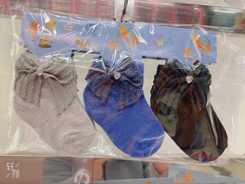 婴儿袜饰品袜大蝴蝶结产品图