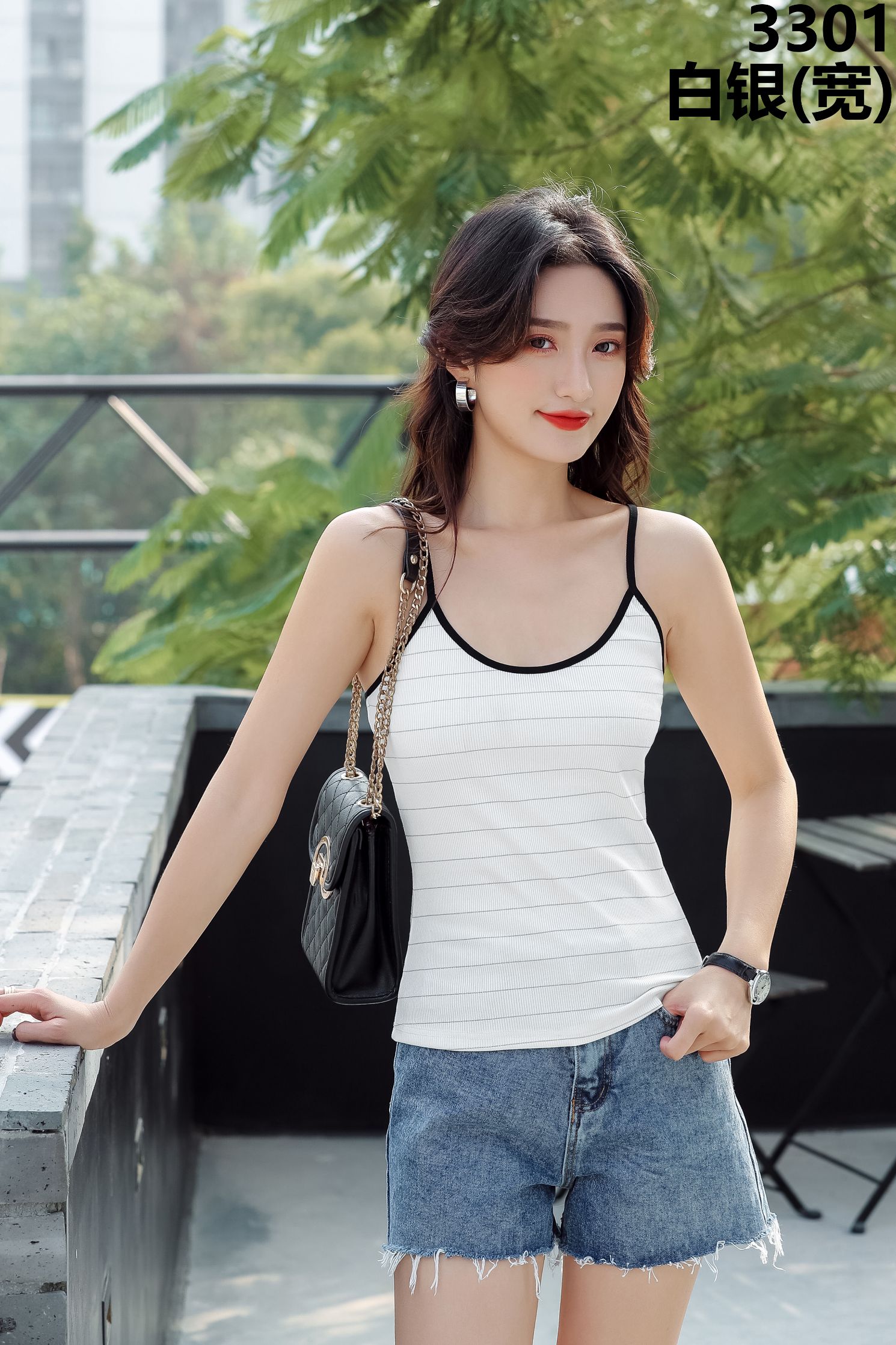 小吊带背心女雪纺打底衫内搭无袖宽松