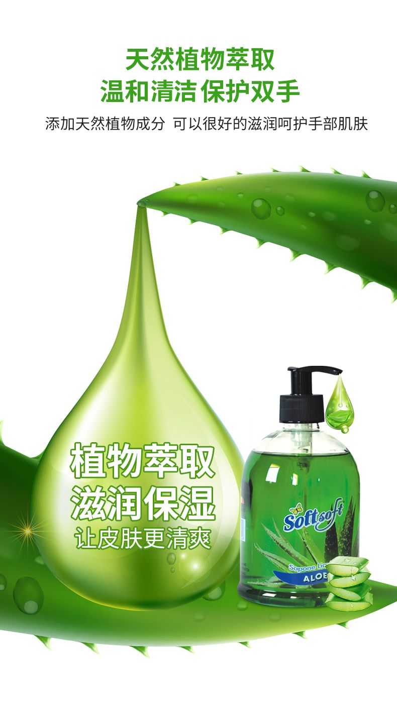 soft 洗手液 草莓与树莓 500ml*12详情图4