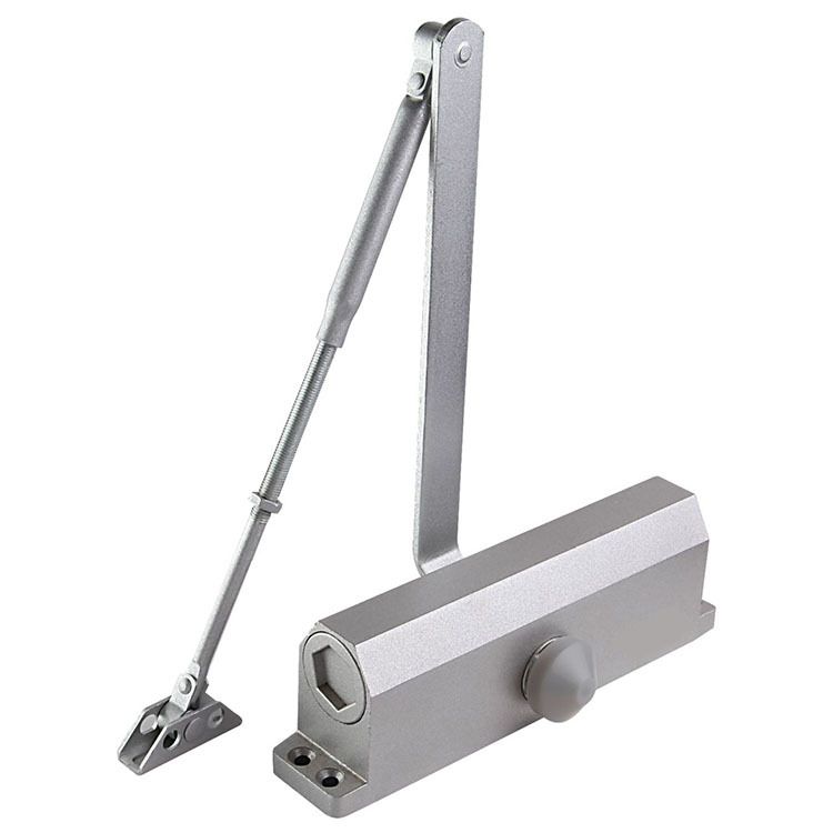 Hydraulic door closers automatic fireproof door buffering automatic fireproof door closers positioning closers Door and window hardware full figure