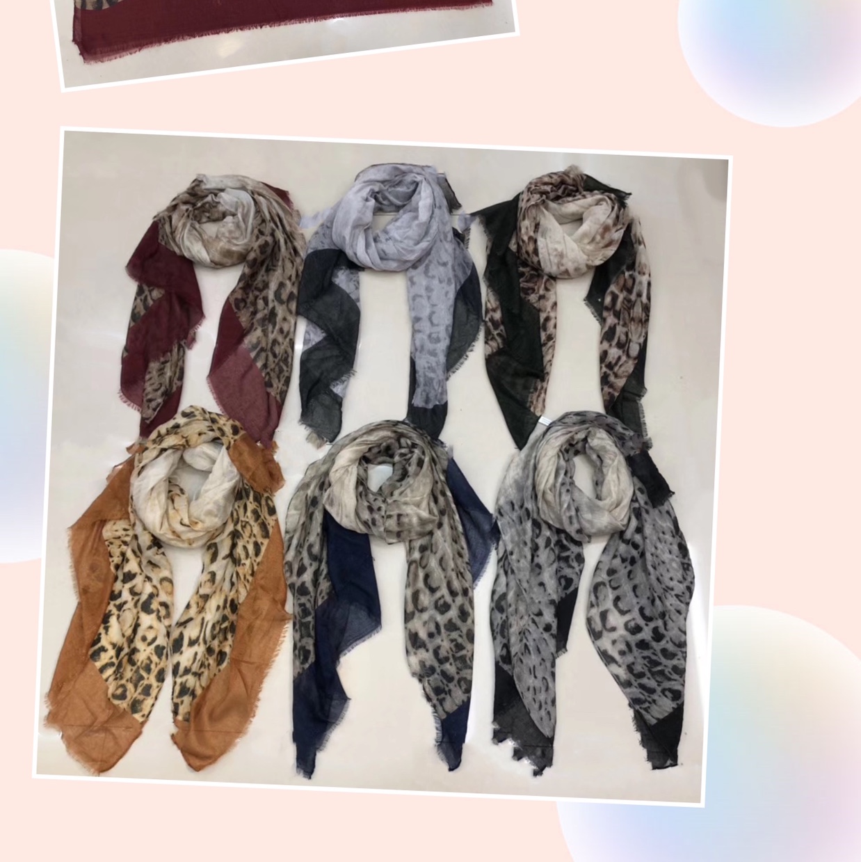 Gold and silver silk silk printed scarves are available in stock undefined