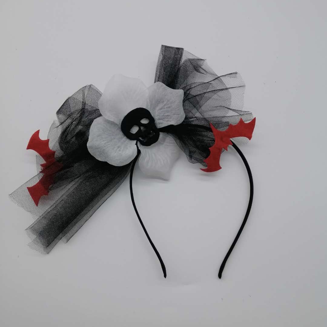 Halloween Ghost Festival gauze headband details Picture