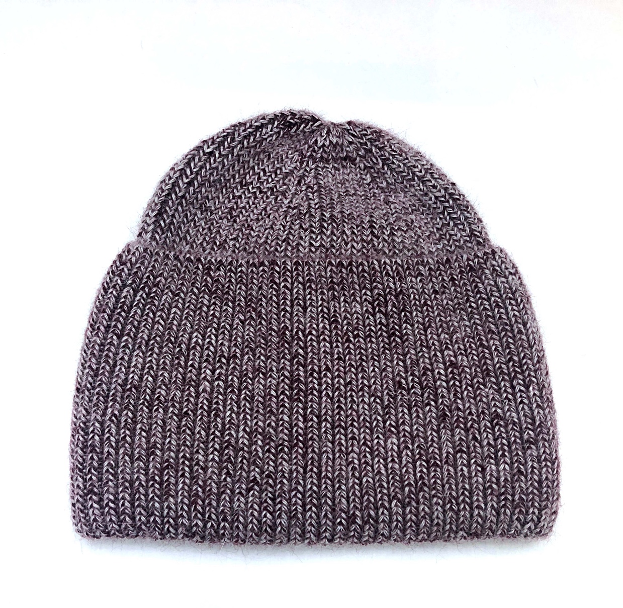 Angolan rabbit fur thickened double-layer pullover ski one-piece hat, suitable for both men and women, winter warm wool hat for grandpas and grandmas undefined