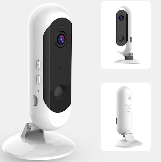 全无线WIFI网络高清家用低功耗电池摄像头手机远程监控器免插电详情3