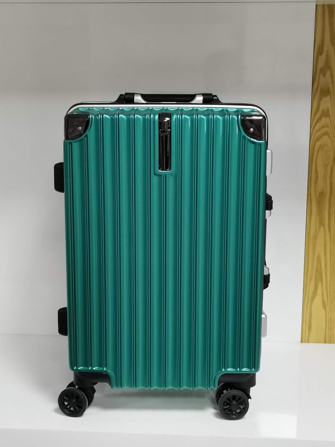 Kangaroo Q025# suitcase, 20-inch and 24-inch complete set of aluminum frame universal wheels, alloy silent wheels, business and leisure carry-on suitcase, student suitcase