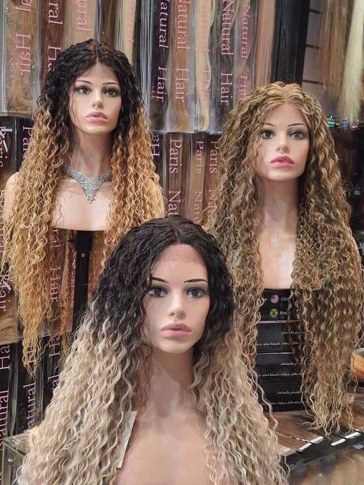 The ex-Rais wig. Stretch mesh