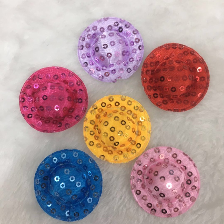 Small sequin 4cm hat thumbnail