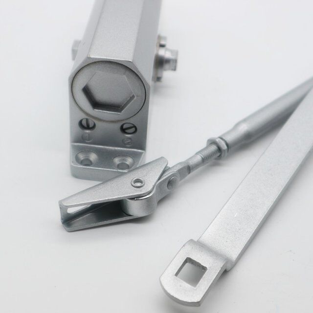 Hydraulic door closers automatic fireproof door buffering automatic fireproof door closers positioning closers Door and window hardware Specification drawing