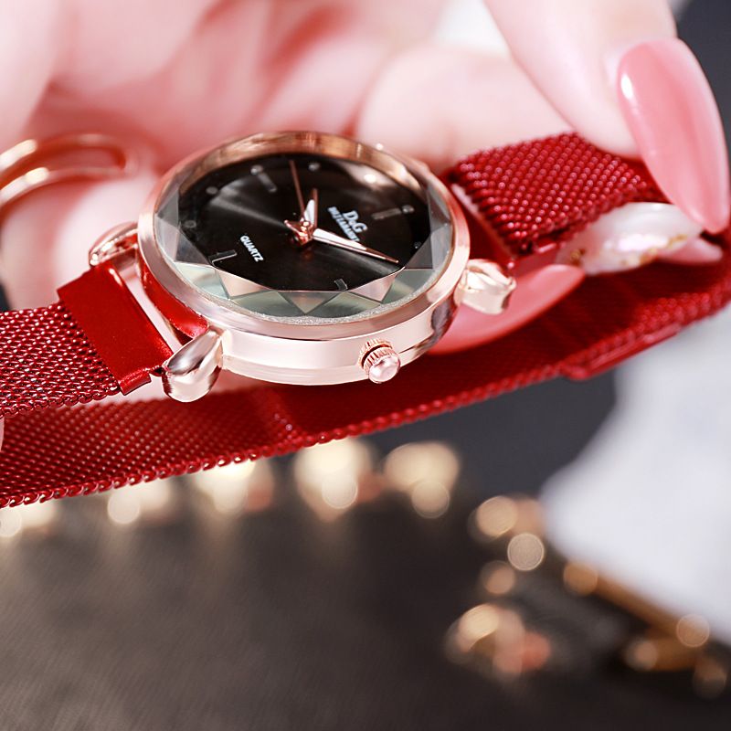 厂家直销女士简约时尚腕表懒人手表中学生表一件代发详情图9