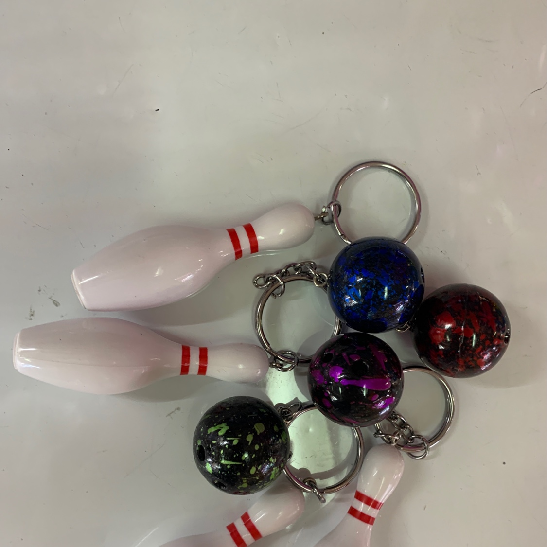 保龄球挂件，可以挑颜色