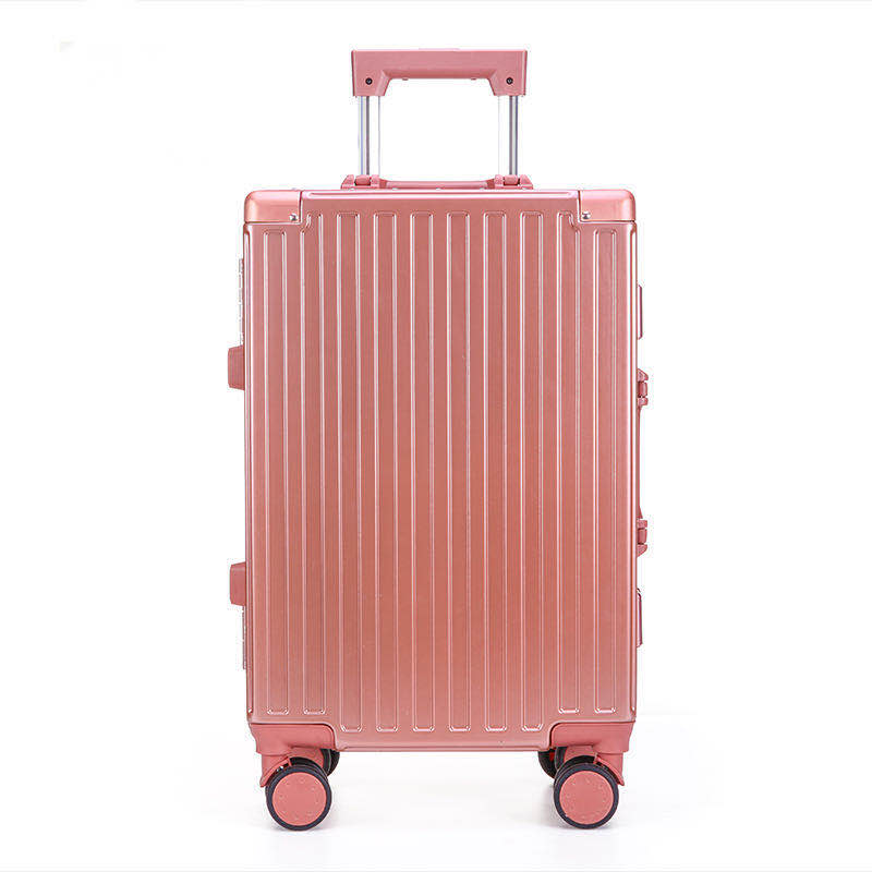 Weekangaroo T051# suitcase, 20-inch and 24-inch complete set of aluminum frame universal wheels, alloy silent wheels, business and leisure carry-on suitcase, student suitcase Application Scenario