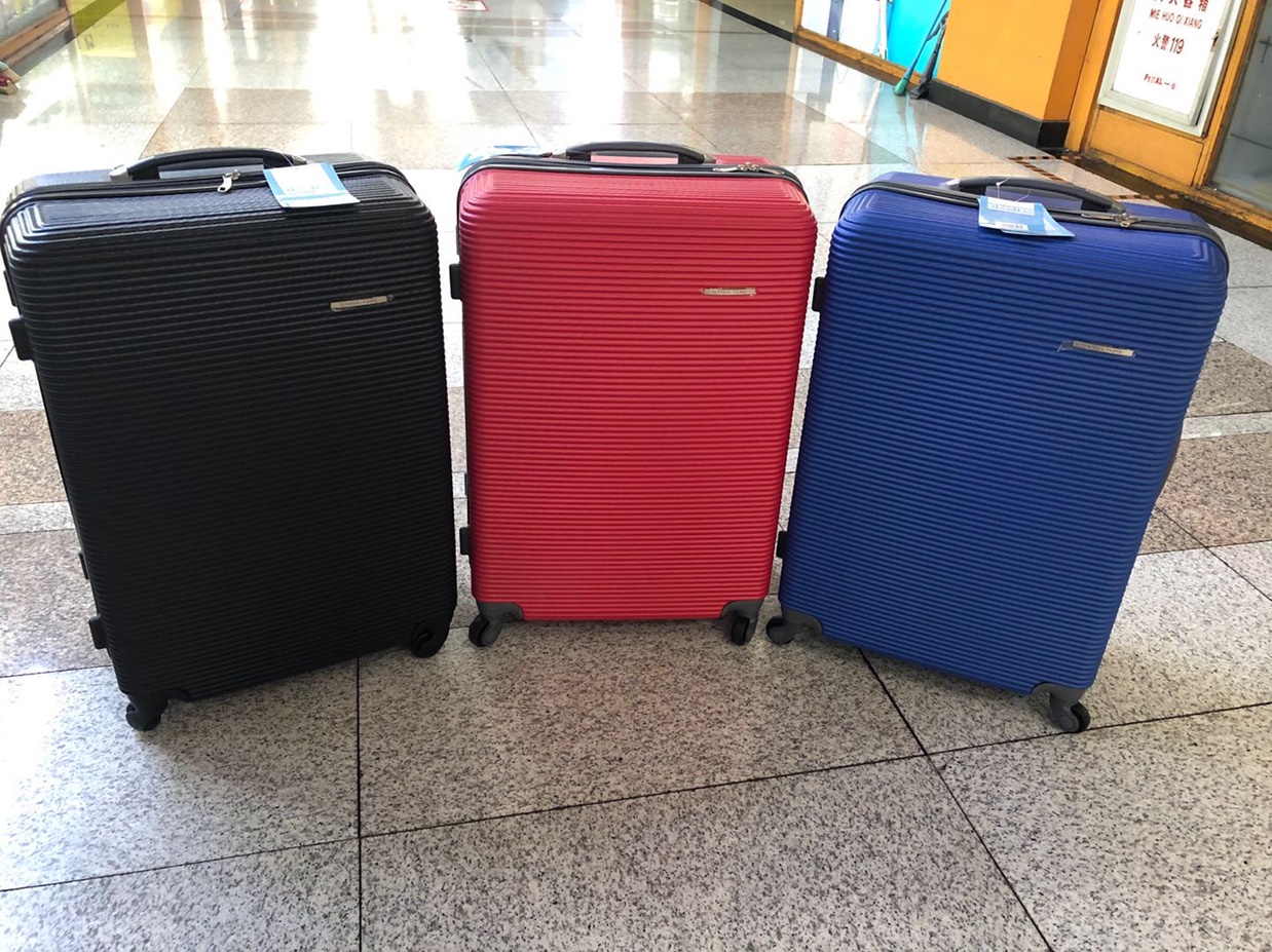 义乌好货20寸登机箱新款ABS材质超轻单拉旅行拉杆箱图