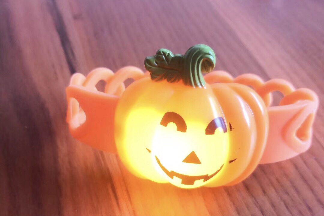 Wholesale of pumpkin scenic wristbands for Halloween and Ghost Festival