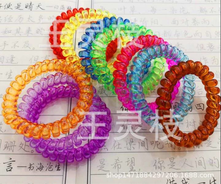 See-through bracelet with telephone lines thumbnail