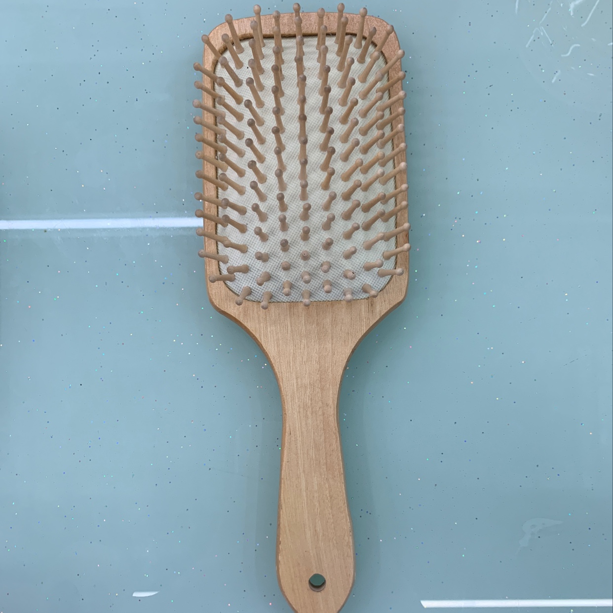 Wood needle big board comb thumbnail