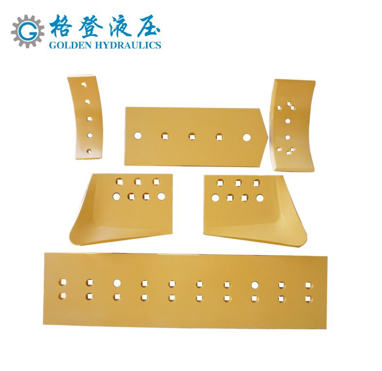 Excavator chassis parts, support wheels, guide wheels, chain plates, bucket pins, tensioning cylinders, drive teeth, motor graders, knife plates, knife angles Specification image