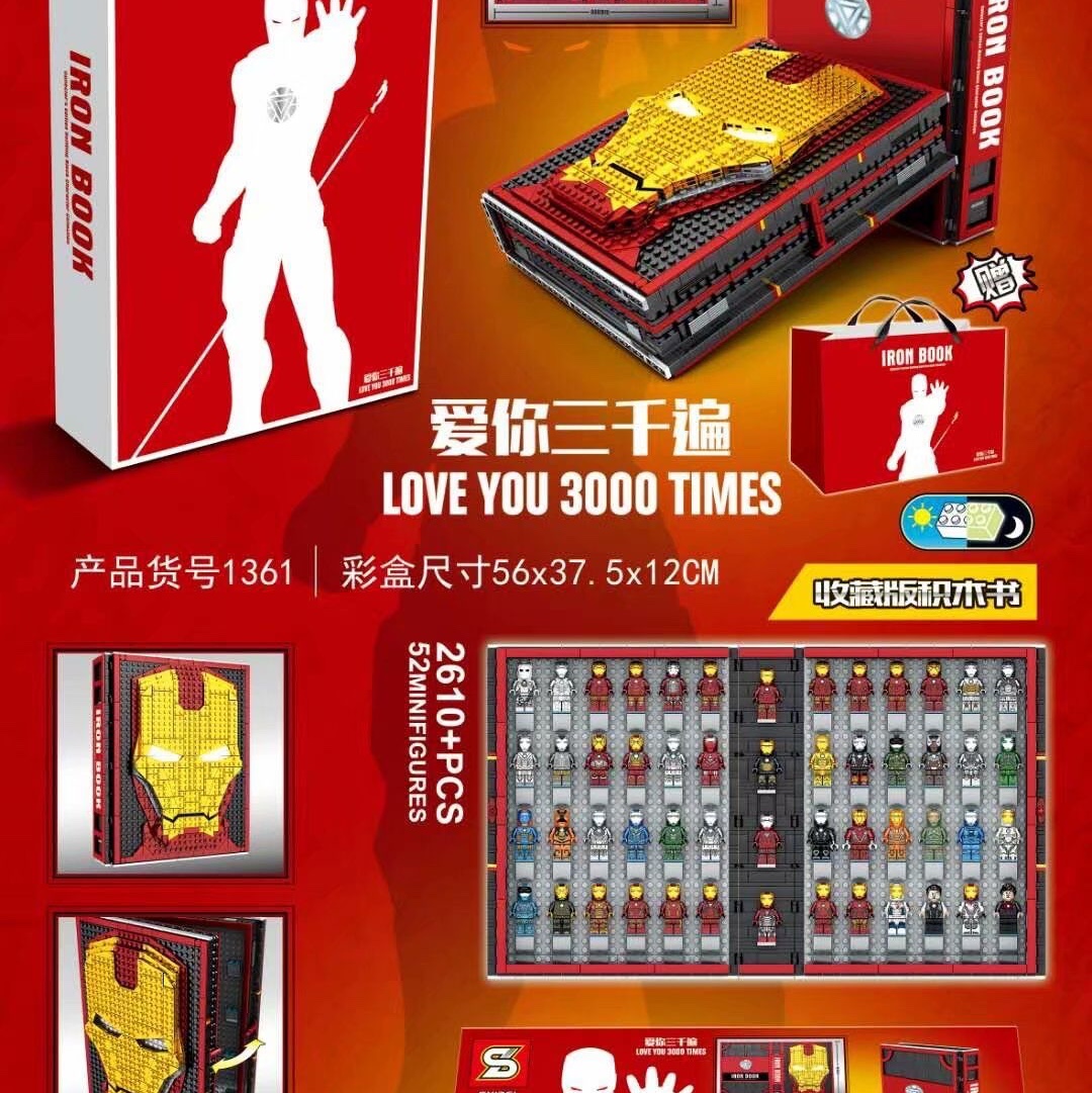 Iron Man Boy Yearbook