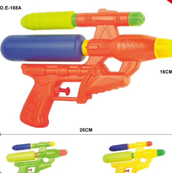 Water gun toys are essential summer playground equipment for children