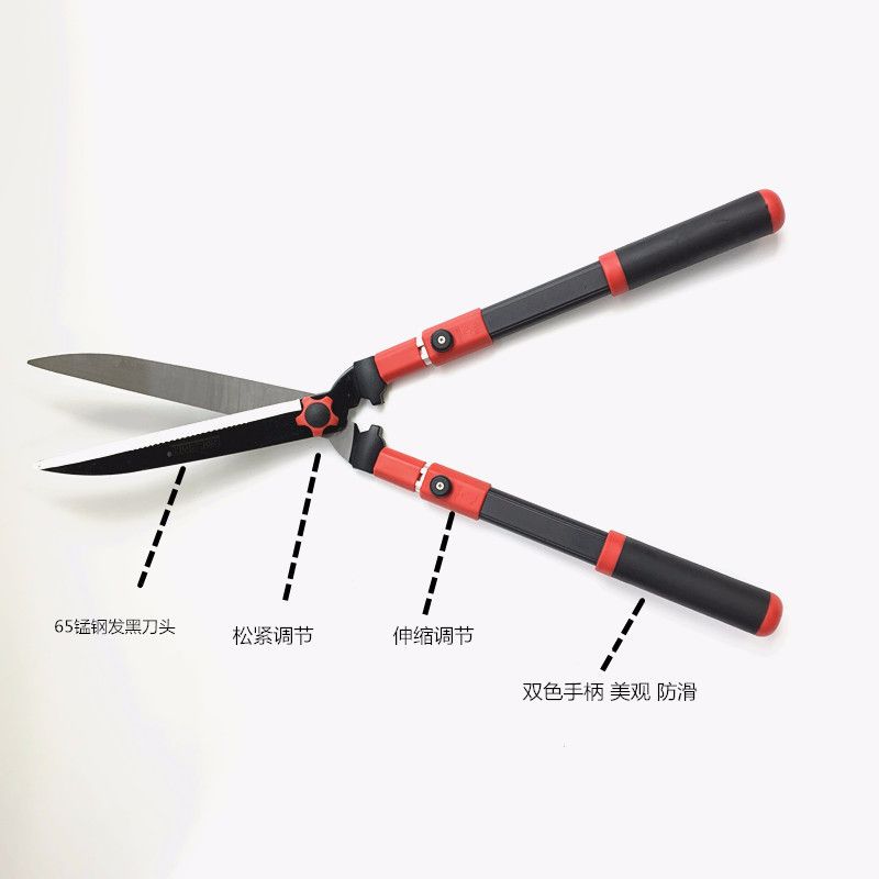 家用园林绿化花木修剪刀园艺剪刀绿篱剪大树枝修枝剪篱笆伸缩工具图